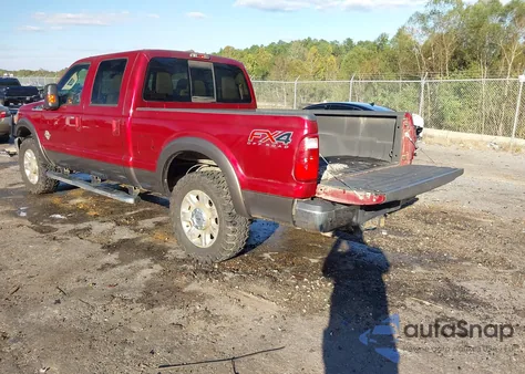 2016 Ford F-250 Lariat из США, поврежденный, VIN 1FT7W2BT4GEC95150